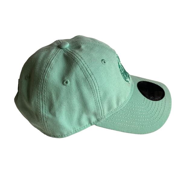 SOLES INC New Era 9 Twenty Baseball Hat Cap Mint Green - Picture 7 of 14